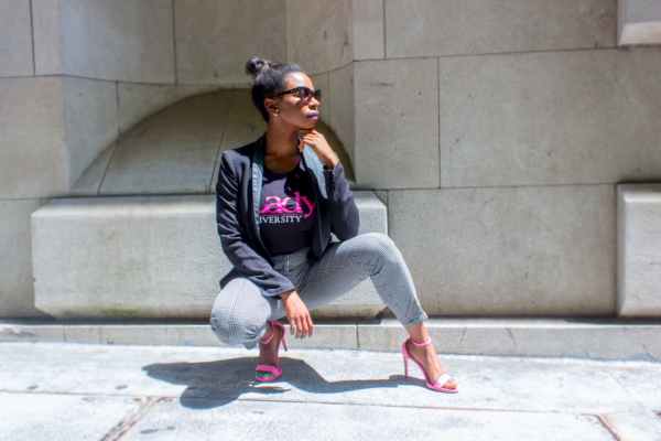 Black Lady University Signature Tee